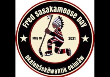 Fred Sasakamoose “Chief Thunderstick” National Hockey Championship