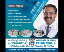 Lakewood People Pharmacy – Navin Paul