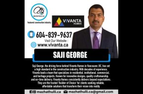 Saji George – Vivanta Homes